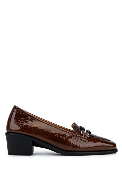 RELAX ANATOMIC Women's Genuine Leather Brown Metallic Comfort Shoes