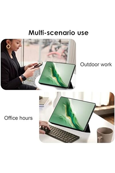 Generic Case Compatible with Honor Magic Pad 2 12.3 Inch - Ultra Thin with Stand Function Slim Smar