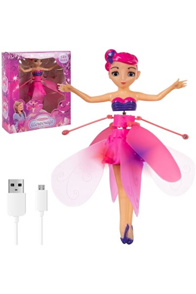 dalimag Вълшебна летяща фея, управлявана от USB, розова