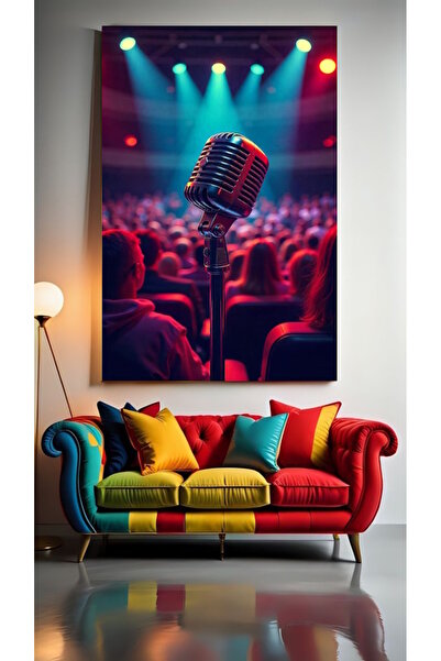 özkacar KARAOKE MICROPHONE V2 Acasă Perete Salon Salon de înfrumusețare Birou...
