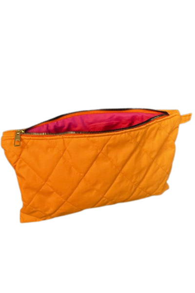 Uretti - Ege 7366 2396 Handmade Orange Color Clutch / Portfolio Bag - 20cm X 30cm