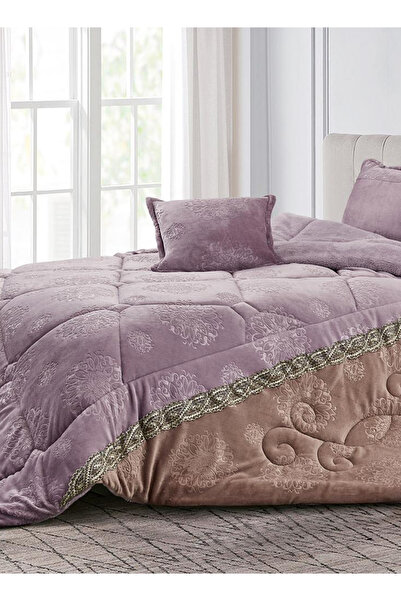 Generic Ultra Soft Winter 4Pcs Comforter Set Single Size 160x210cm Floral Bedding Sets Multicolor