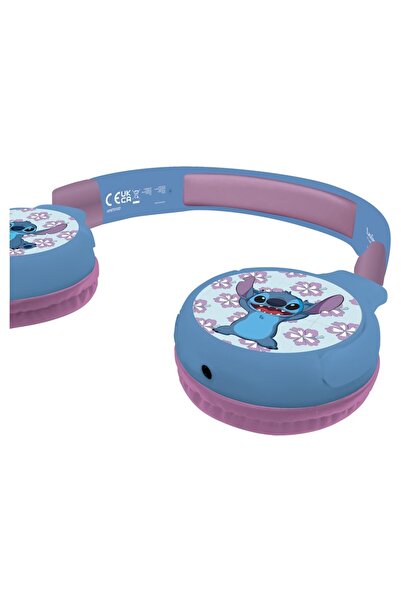 LEXIBOOK Foldable Wireless Headphones Disney Stitch