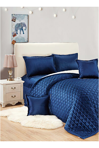Generic Soft Velvet Comforter set, 4 Pcs Soft Bedding Set, Single Size 160x210cm