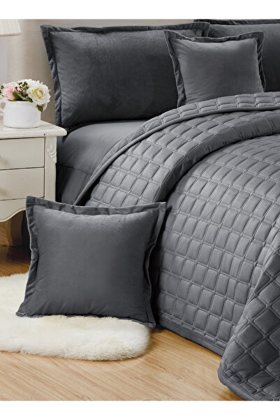 Generic Soft Velvet Comforter set, 4 Pcs Soft Bedding Set, Single Size 160x210cm