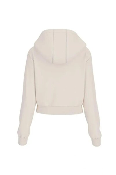 Guess Hanorac alb pentru femei Peony V5YQ06KBSL2-F0EP