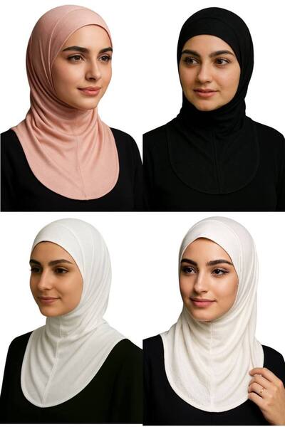 ALDAYER 4 Pieces Ninja Bone Neck Collar Lycra Sports Cap