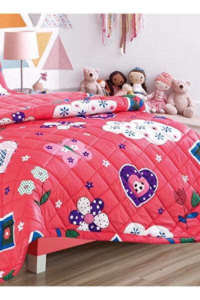 Generic Kids 3 Piece Winter Sherpa Comforter Set Single Size 150x200Cm Multicolor