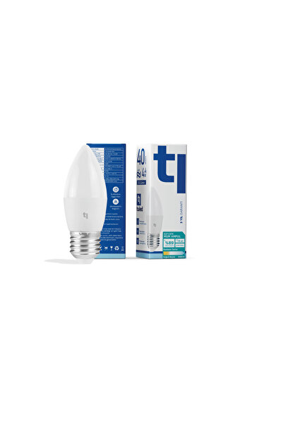 Tuled Redeem C37S E27 Mum Ampul, Titreşimsiz, Göz Konforu, 510 Lümen, Soğuk Beyaz, 6500 Kelvin