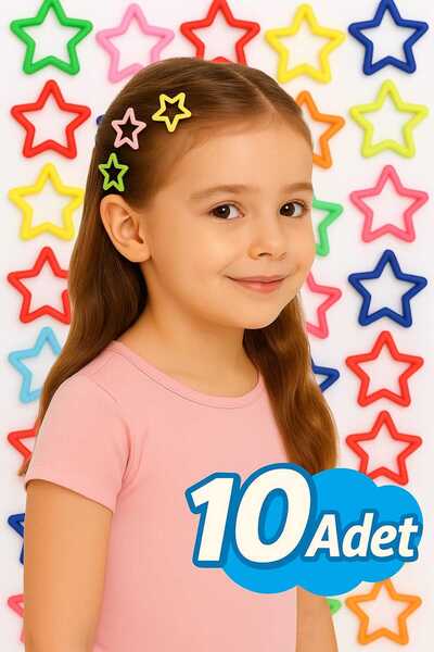 Eva Rose 10 Trend Star Buckle Snap Buckle Girls' Buckle Baby Buckle School Buckle Children's Buckle