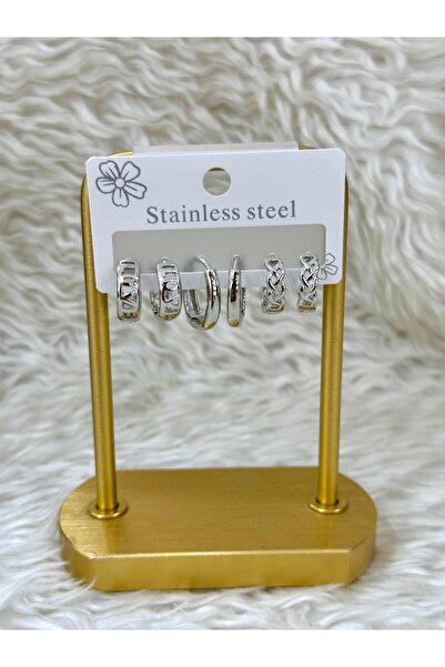 BY YASİN TOPÇU ❄️   جيمس فاين – طقم من 3 أزواج من الخواتم الصغيرة ✨