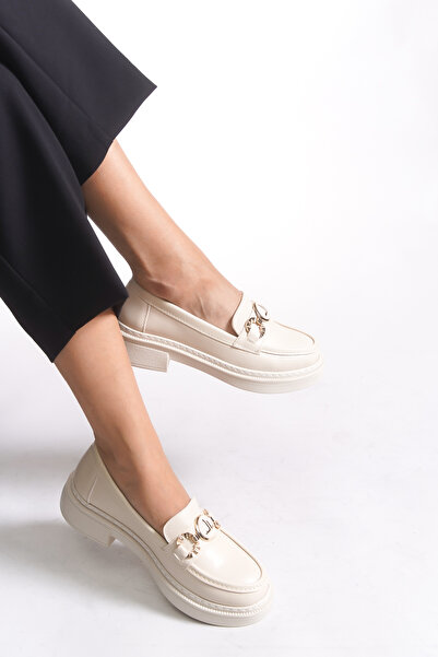 Riccon Women's Loafer 00121823 Skin Skin