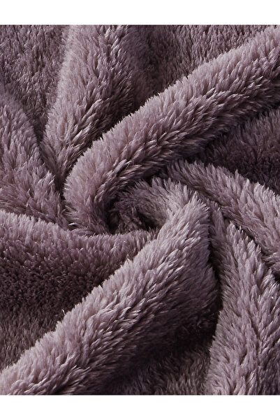 Generic Velvet Fur Blanket 200X220 CM Reversible Throw Bed Blanket for Relaxing and Sleeping