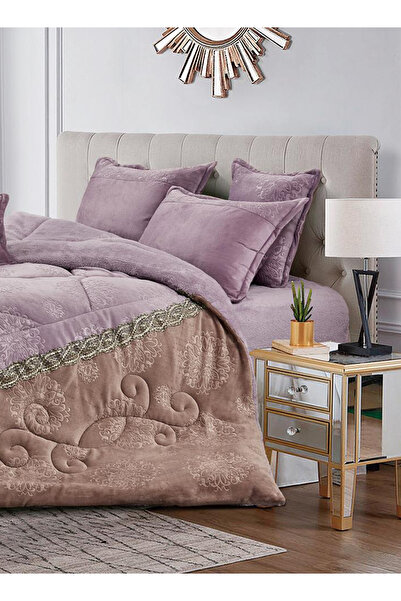 Generic Ultra Soft Winter 4Pcs Comforter Set Single Size 160x210cm Floral Bedding Sets Multicolor