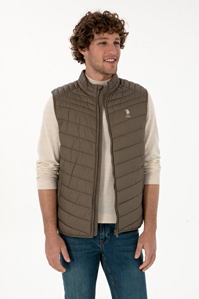 U.S. Polo Assn. Erkek Vizon Yelek 50312012-VR052