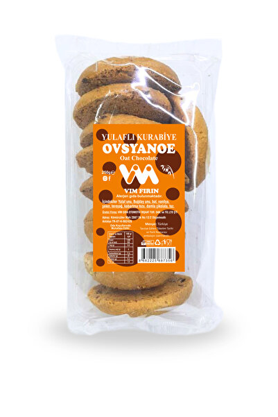 VIM YULAFLI KURABİYE ÇİKOLATALI 250 GR (Ovsyanoe)