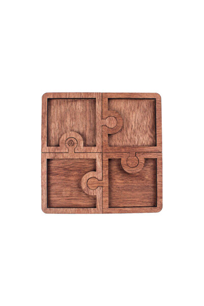 OEM Platou de Servire Personalizabil din lemn Puzzle - 20 L x 20 H (cm)