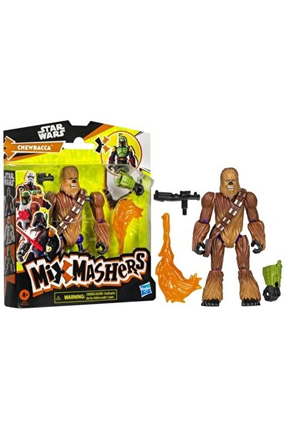 Hasbro Customizable Figurine MixMashers Chewbacca, Hasbro, 12 cm, Star Wars, with accessories