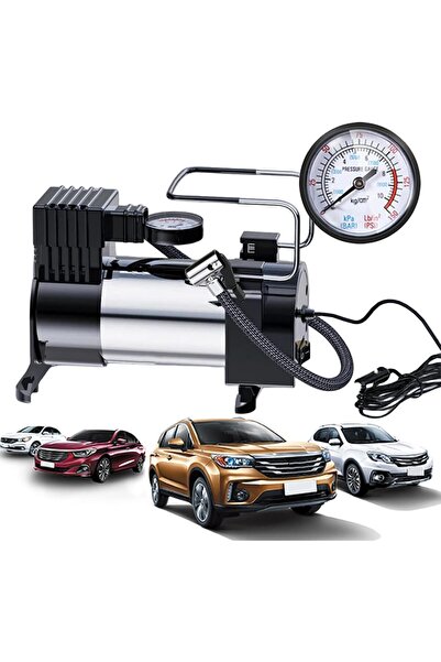 HavenPlus Heavy Duty Air Compressor – 12V DC, 100 PSI Max Pressure, 35L/Min D...