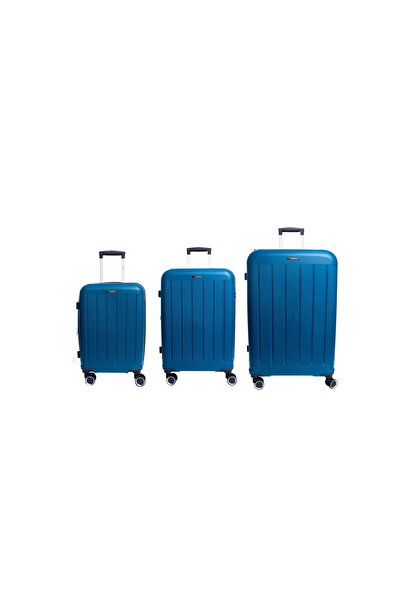 aventor AV101 trolley set, 1 cabin + 2 checked, expandable +20%, TSA lock, an...