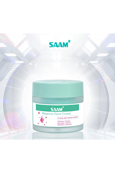 SAAM كريم تجديد الوجه - حل شامل للكلف والنمش