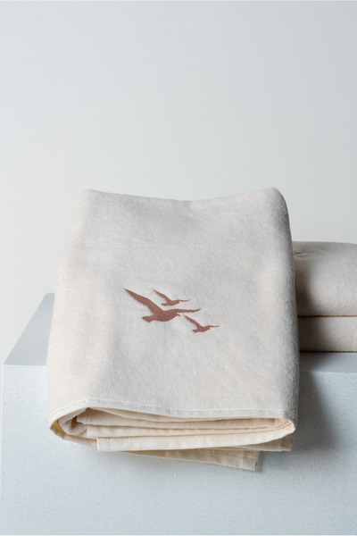 GAMA HOME 100% Cotton Extra Soft Embroidered Body Towel / Different Pattern Options