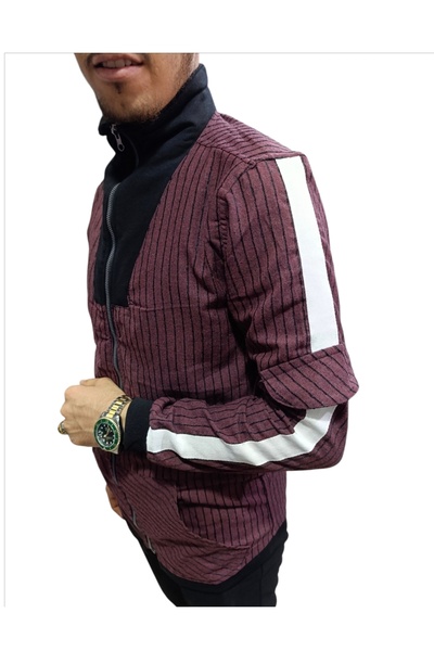 couis High-Necked Zippered Kangaroo Pocket