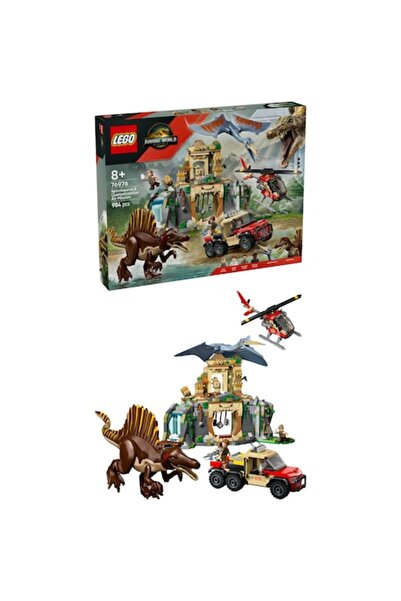 LEGO Jurassic World Spinosaurus and Quetzalcoatlus Air Mission 76976 - Ηλικίε...