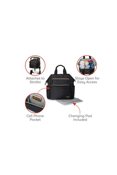 Skip Hop Skiphop - Main Frame Backpack - Black