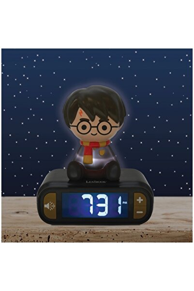LEXIBOOK Digital Alarm Clock with Night Light/Sound Effects, Harry Potter, Lexibook, Multicolor