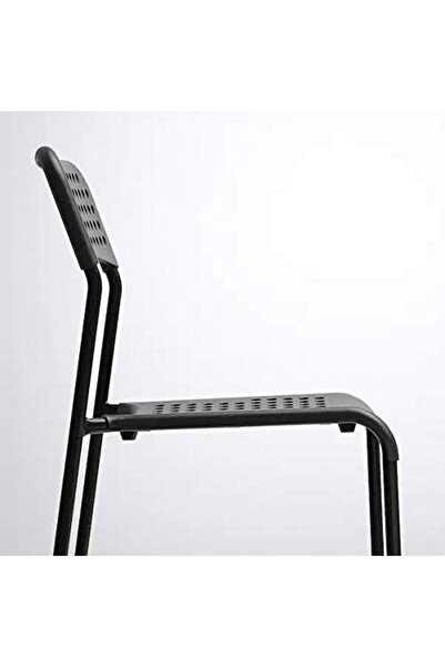 Generic IKEA Chair from ADI, Black, Polypropylene