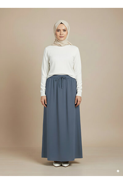 lavrisa Beli Lastikli Tansel Etek - LVRS4459