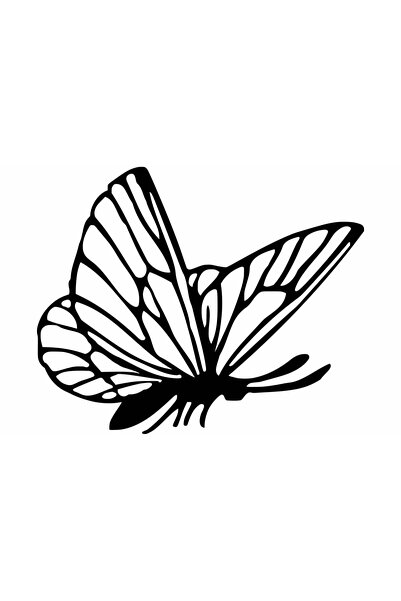 OEM Decor perete Personalizabil Fluture HHH116 din lemn - 29 L x 24 H (cm)