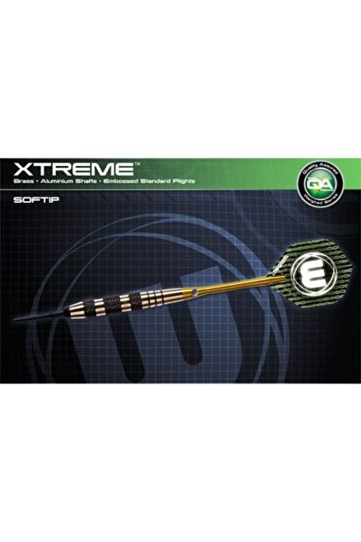WINMAU "XTREME" 16gr TOMAHAWK SOFTIP Brass Barrell / Aluminium Shaft 5023231217004