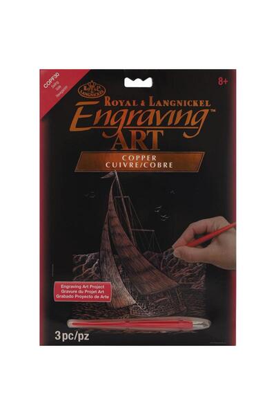 Royal&Langnickel فن النقش على رقائق النحاس