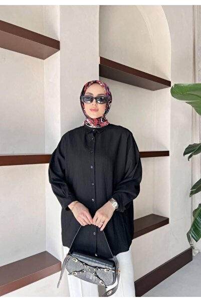 Nefise Düz Basic Seul Gömlek