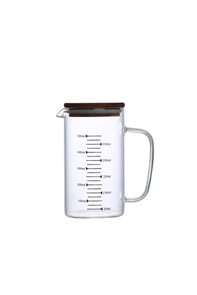 NEOFLAM 500ML BORO GLASS MEASURING MUG