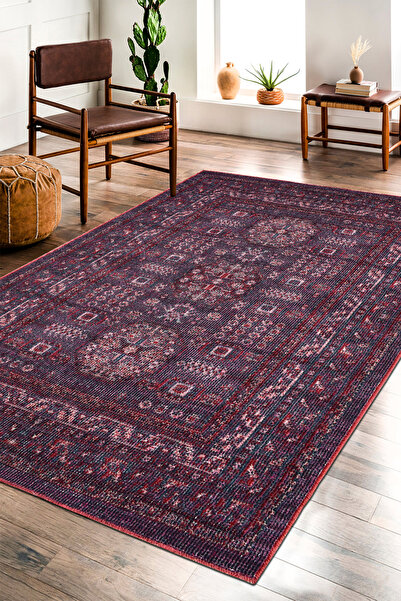 dekozer Arkaik Halı Koleksiyonu | Zamansız Dokulu Desen, Tozumaz, Kolay Temizlik, İnce Form