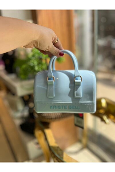 KRISTE BELL Women's Bag with Hand and Shoulder Strap Jole Acrylic 26402 Bright Blue