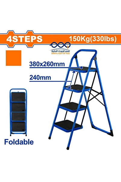WADFOW Home Ladder 4 Steps