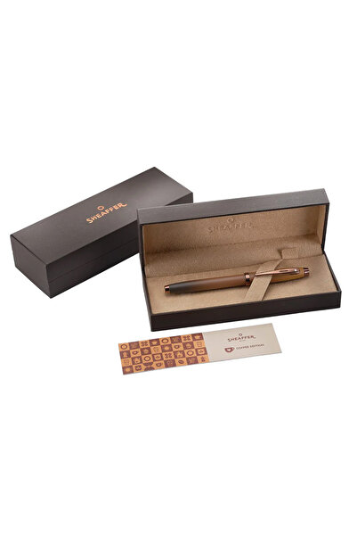 Sheaffer قلم حبر جاف بني إصدار 100 كوفي
