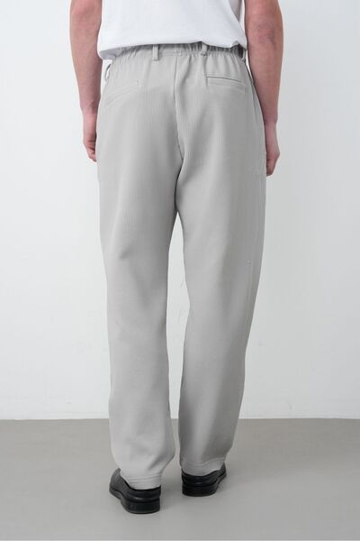 TÜZeMEN Ribbed Baggy Pants