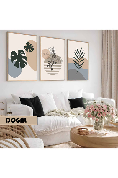 Harika bir ev Dečija soba Dnevna soba - Minimalistički Moderni Boemski LIST S...