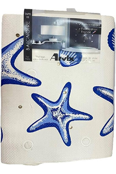 Ebreez ARV-004314 Safety Bath Mat, 35 x 73 cm, Non-Slip Bathroom Accessory