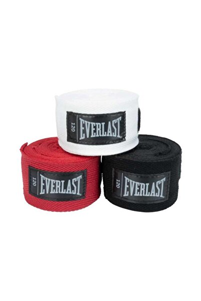 EVERLAST Περιτυλίγματα χεριών Core 3 Πακέτα Μαύρο/Λευκό/Κόκκινο 305 εκ. P00003251