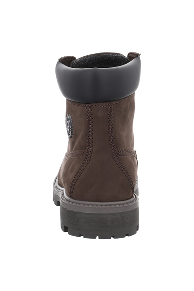 BUGATTI Pánské kotníkové boty v tmavě hnědé barvě