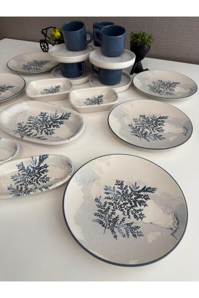 Keramika Takım Kahvaltı 23 Parça 6 Kişilik