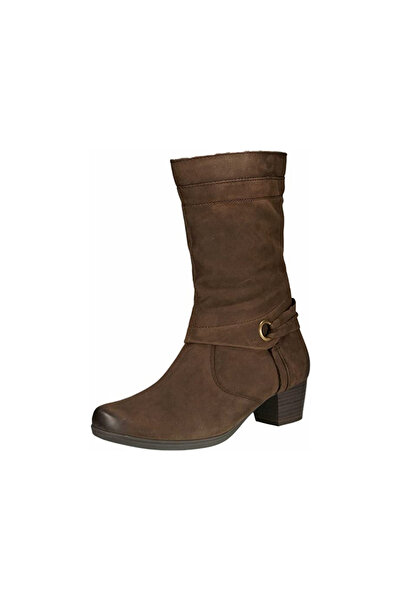 Caprice Dámské boty v tmavě hnědé barvě