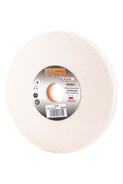 JollyMag Piatra polizor de banc, electrocorund alb, granulatie 60K, 200x20x32...