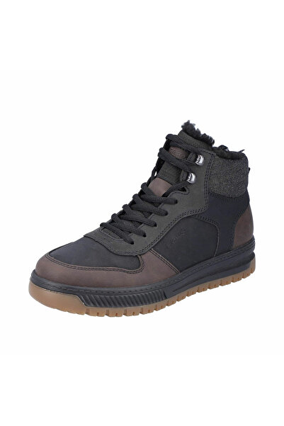 Rieker Hnědé kotníkové boty se šněrováním